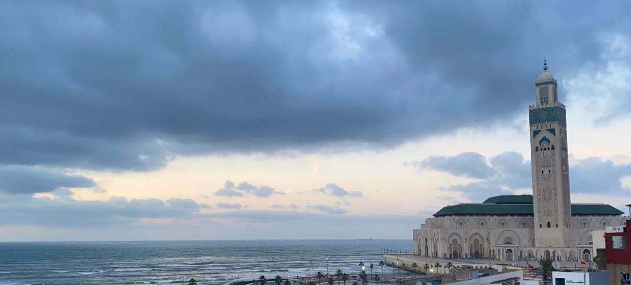 Bel Appartement Avec Une Belle Vue Sur La Grande Mosquee Hassan II Et La Mer Καζαμπλάνκα Εξωτερικό φωτογραφία