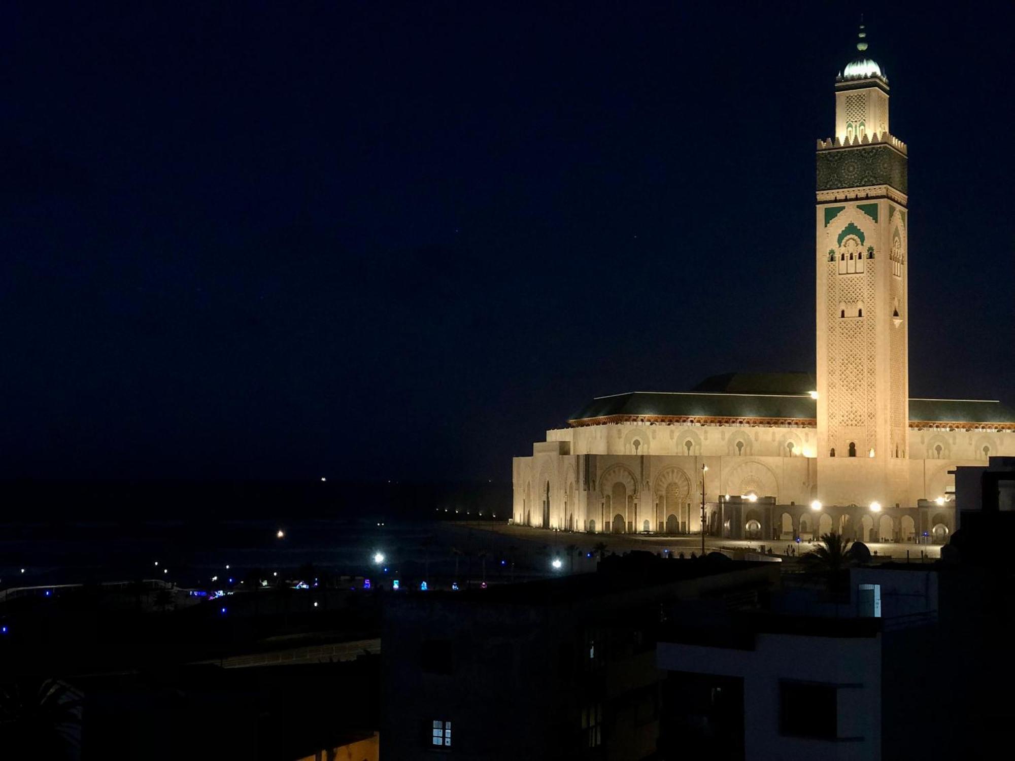 Bel Appartement Avec Une Belle Vue Sur La Grande Mosquee Hassan II Et La Mer Καζαμπλάνκα Εξωτερικό φωτογραφία