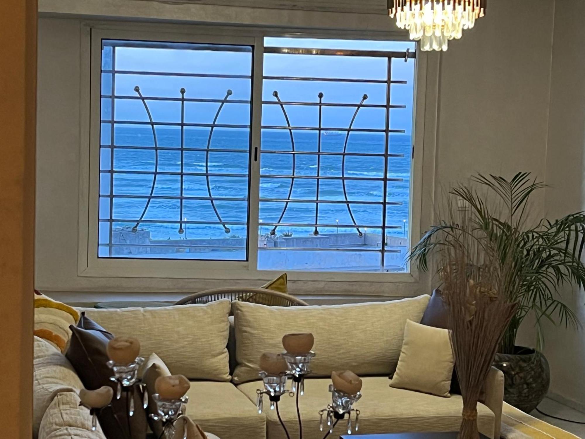 Bel Appartement Avec Une Belle Vue Sur La Grande Mosquee Hassan II Et La Mer Καζαμπλάνκα Εξωτερικό φωτογραφία