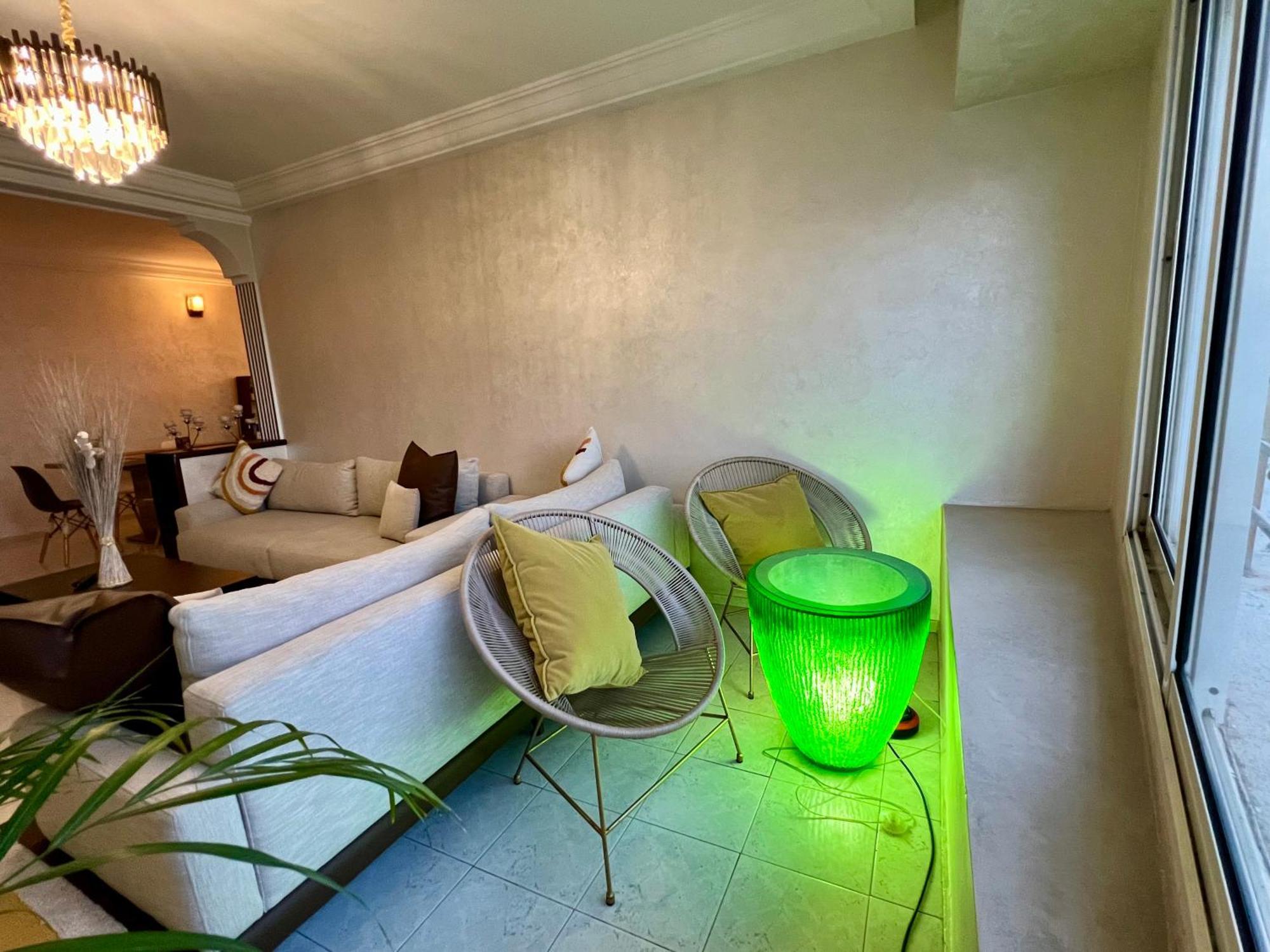 Bel Appartement Avec Une Belle Vue Sur La Grande Mosquee Hassan II Et La Mer Καζαμπλάνκα Εξωτερικό φωτογραφία